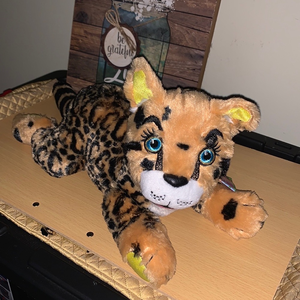 Little Brownie Bakers Leopard Stuffed Animal Plush Girl Scouts Go For Bold W/Tag